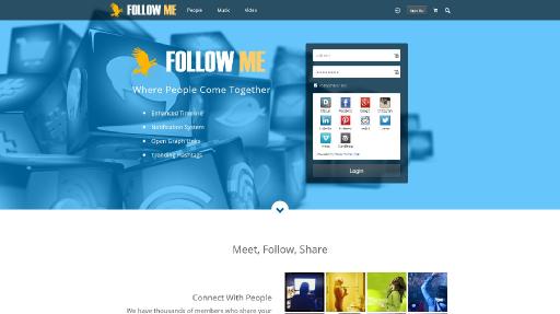 Follow Me demo screenshot