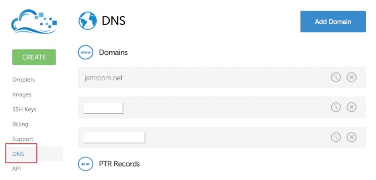 Set Up DNS For Your Domain Using The DigitalOcean Control Panel Brian