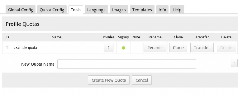 Step 2: Create the two quotas
