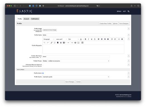 Users and Profiles - why they are separate in Jamroom