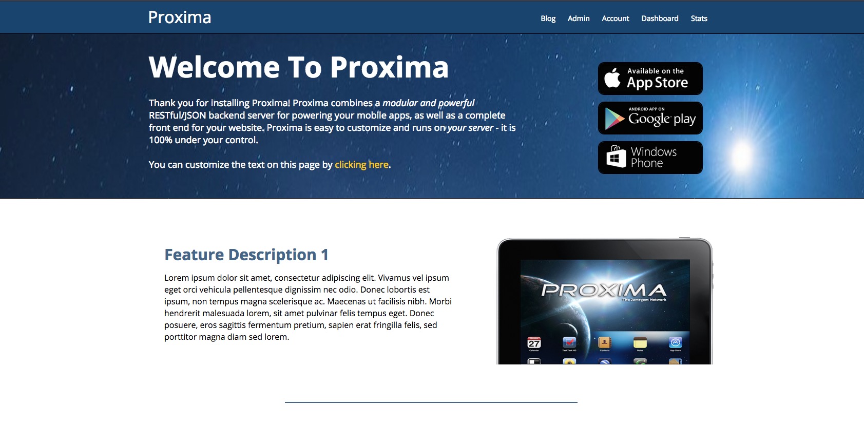 Proxima | Jamroom